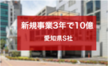 社長1人で新規事業を立ち上げ「3年で10億」を達成した 愛知県S社